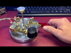 JA1CQJ Straight Key, Sideswiper Combo Key (Monica & White Eagle)