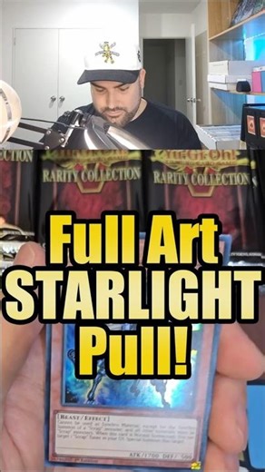 Pulling a STARLIGHT Full Art Yugioh card from Rarity Collection 5! #fullart