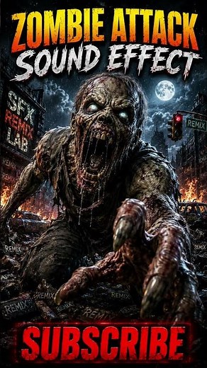 Zombie Attack Sound Effect | Horror SFX