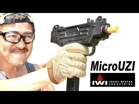 AGF Micro UZI 230連フルオート電動ガン エアガンレビュー