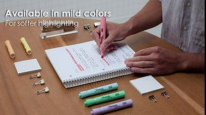 Sharpie Tank Highlighters Mild Pastel Colors Assorted Chisel Tip 12 Count