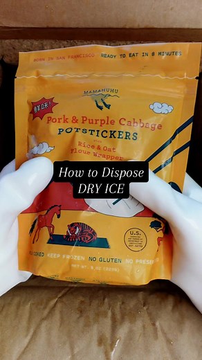 How to Safely Dispose of Dry Ice