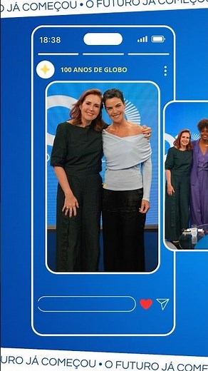 É ELA! Na estreia do videocast 'O Futuro Já Começou – Histórias da Nossa História', Ana Paula Arósio