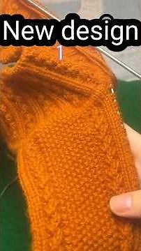 Sweater design knitting