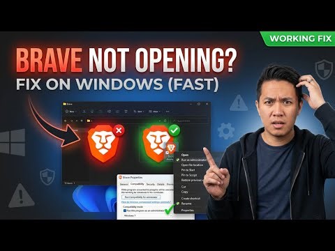 How to Fix Brave Browser Not Opening on Windows (Easy Step-by-Step Troubleshooting)