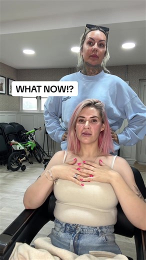 Blonde Hair Transformation: From Pink to Full Blonde