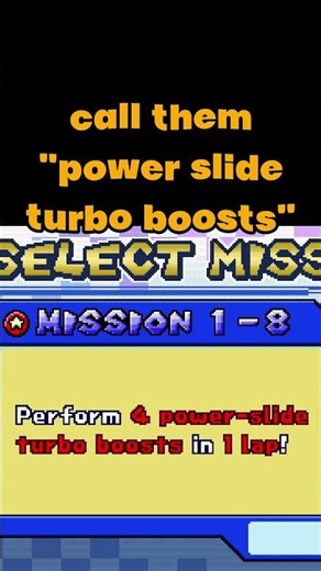 Mario Karts Confusingly Named Technique