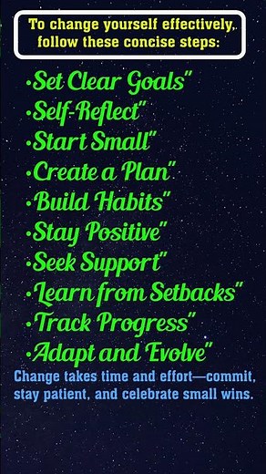 10 Steps to Change Your Life Forever! #motivation #quotes #shorts