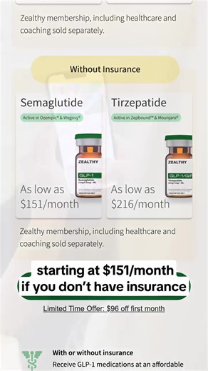Licensed providers offer a 100% online service that may include medications such as semaglutide, if prescribed and clinically appropriate. ✅ Personalized medical care ✅ Transparent monthly pricing — starting at $151 ✅ Medications prescribed only when medically appropriate Everyone’s journey is different — eligibility depends on your health profile, and individual results may vary. 👇 Tap below to start your free intake. It only takes a few minutes to see if you’re eligible to speak with a licens