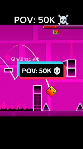 Exploring Levels in Geometry Dash with 50K POV | Ginalin1139b