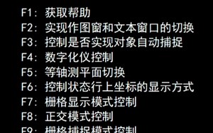 CAD中F1到F12功能键的作用郑州室内设计培训CAD培训线上培训网上课程室内装修设计陪训学校