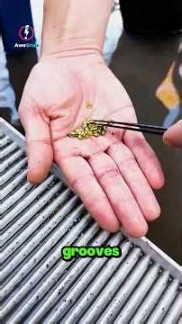 From River Gold to Handmade Ring! 💍✨ #goldpanning #craftsmanship #diy #goldmining