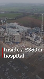 161K views · 1K reactions | Take a look inside the £350m hospital in Cwmbran, due to open in 2021 | BBC Wales News | Facebook