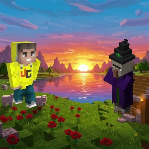 Techno gamer vs Minecraft mobs #minecraft #gaming #mcpe