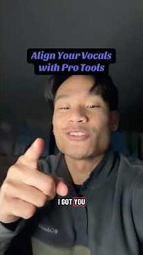 Aligning Vocals with Pro Tools Only