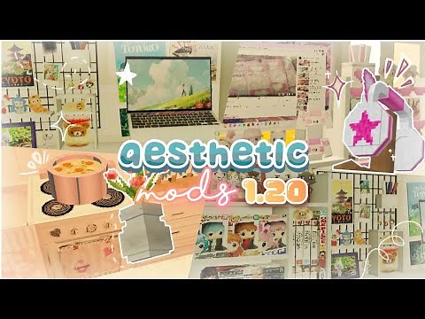 Aesthetic Mods for PE / BE Minecraft 1.20