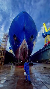 4.6K views · 450 reactions | World’s Largest Reefer Container Ship Got Dry Dock at Lithuania  | Chin Lopez | Facebook