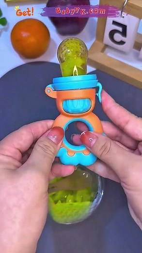 Baby Fruit Feeder Pacifier: Feeding, Teething & Chewing Practice in One #Baby