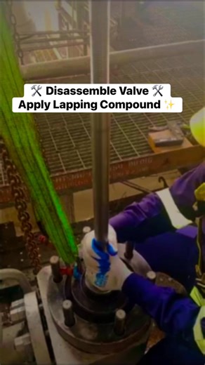 28K views · 127 reactions | MS ERV Valve Lapping  Precision That Saves Steam! ⚙️Valve leak? Not on our watch! Watch the step-by-step MS ERV valve seat lapping process that ensures a perfect seal and safe boiler operation. ⚡ #PowerPlantLife #BoilerSafety #ValveMaintenance #EngineeringReels #EnergySector | Power Plant Team | Facebook