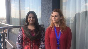 Sarah Torbey from UNHCR and Syeda Rabeea Ahmed from CashCap share reflections on the East and Southern Africa Cash Working Group Leads meeting, October 2018 | CALP Network | Facebook