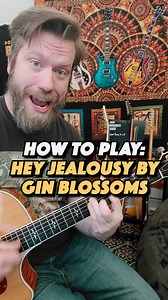 Hey Jealousy by Gin Blossoms - Guitar Lesson (Simplified) #guitar #guitarlessons #guitarist #guitartutorial #90smusic | Bob Denson
