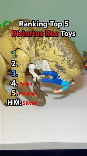 Ranking Top 5 D Rex Dinosaur Toys | #jurassicworldrebirth #drex #jurassicworld