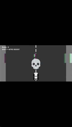 Java Car Racing Game | Nitro Boost & Traffic 🚗🔥 #coding #java#viral #shorts #gaming #project