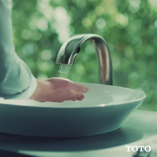 39K views · 309 reactions | The integrated Sensor Technology in TOTO's Auto Faucet enables you to stay more clean and hygienic by eliminating unnecessary touching. You can simply wave a hand over the sensor and operate it to have a cleaner experience. #LifeAnew Discover more here: https://bit.ly/2zmpVgA | TOTO India | Facebook