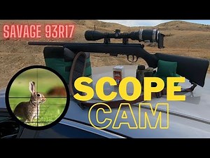 Solo Scope Cam Rabbit Hunting With My Savage 93R17 On California Public Lands - 17 HMR -