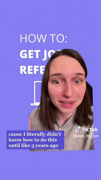 Replying to @Emma here’s my guide to getting a referral for any job! No gatekeeping here — share far and wide to help people out. I had no idea how to get a job referral until pretty recently! #techtok #careertok #pivotintoproduct #careeradvice #career