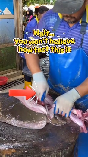 Stingray Butchering Skills Will Blow Your Mind! 😱