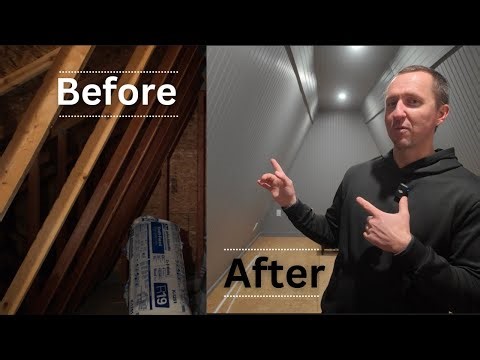 Attic Renovation Part 2: Finishing ALL The Steps I HATE!!
