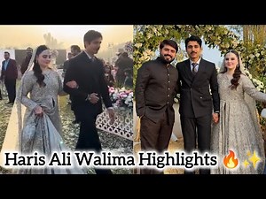 " Haris Ali Walima VLOG ♥️ | Haris Ali Wife Face Reveal 😱"
