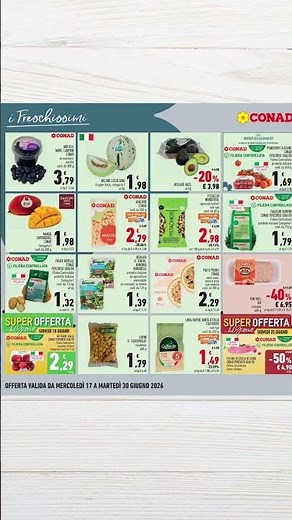 Conad Flyer from June 17 to June 30, 2026
