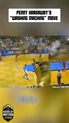 Penny Hardaway's move has everyone talking. Is it skill or just luck? The commentator calls it the 'washing machine move' because he put them in a blender. But some say it's overhyped. What do you think? #PennyHardaway #Basketball #NBA #Hoops #BasketballMoves | Mr.PopShit
