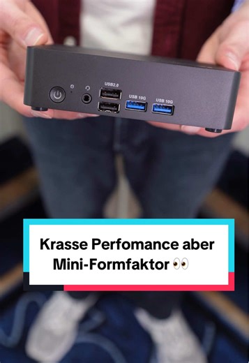 Glaubt ihr mir, dass dieser Zwerg-PC 4 Monitore schafft? 🤯 Das ist der neue MSI Cubi NUC AI 3MG – und was die in das 0,5 Liter kleine Gehäuse gequetscht haben, ist unglaublich! Angetrieben wird der NUC von neuen Intel Core Ultra Series 3 (Panther Lake) CPUs für ordentlich Leistung und Effizienz. Dank 2x Thunderbolt 4 und 2x HDMI könnt ihr bis zu vier Displays gleichzeitig befeuern! ⚡ Trotz der Größe könnt ihr DDR5-RAM und die SSD austauschen, falls ihr mehr Speicher benötigt! Smart: Fingerabdru