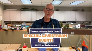 Missing Midday Modeler? Join us for a special livestream event with David Popp, this evening at 7PM CT on the Trains.com Video Webcam page! | Model Railroader magazine