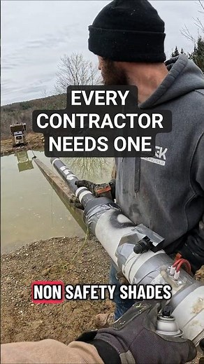 Contractor string launcher activated #diy #protip #bluecollarhack