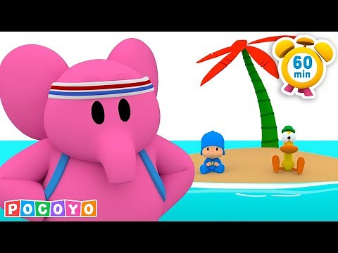 💥 The ELLY EXERCISE Complete Collection! 💥 Parts 1, 2 + 3! | Pocoyo English | Cartoons for Kids 😵‍💫