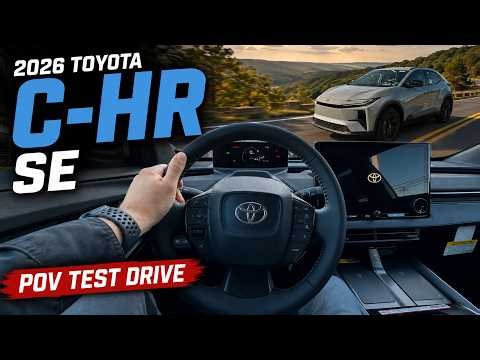 2026 Toyota C-HR SE | POV Test Drive in 4K