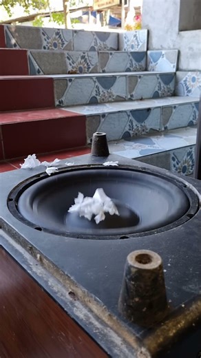 Sleeping Beast Awakened! 12-Year-Old Warehouse Subwoofer Test #bass #tvrepair #automobile #speaker