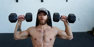 How to Do the Seated Dumbbell Overhead Press
