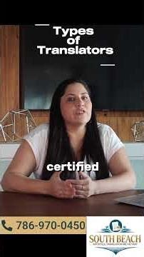 Types of Translators and Why Certification Matters