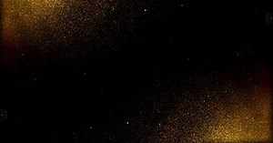 Gold Particles Background
