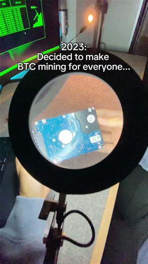 Everyone can mine BTC now 🙌