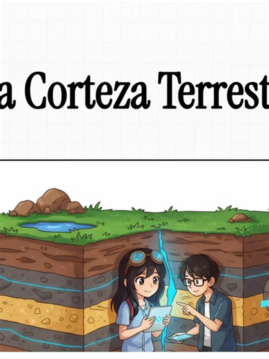 La Corteza Terrestre La corteza es la capa más externa de la Tierra 🌎 Está formada por rocas, se divide en placas tectónicas y se mueve sobre el manto debido a corrientes internas. Aquí ocurre todo: continentes, océanos y vida. #Geografía #Corteza #PlacasTectónicas #PlanetaTierra #AprendeEnTikTok #Educación #Ciencias #EstructuraDeLaTierra