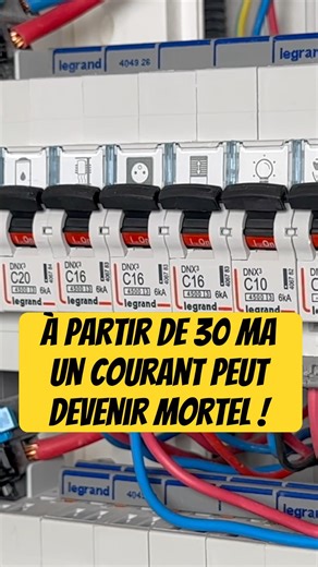 Danger from 30mA! #electricity #renovation #tutorial #diy #danger