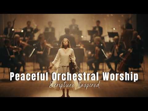 Peaceful Orchestral Worship | Violin Prayer Music for Spiritual Connection