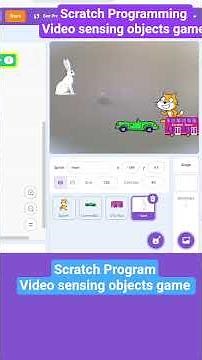 Scratch Programming video sensing objects game