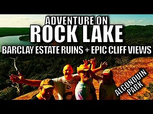 Echoes of the Barclay Estate Ruins, Cliffs, and Ancient Pictographs on Rock Lake